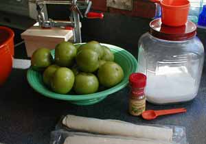 APPLE PIE INGREDIENTS